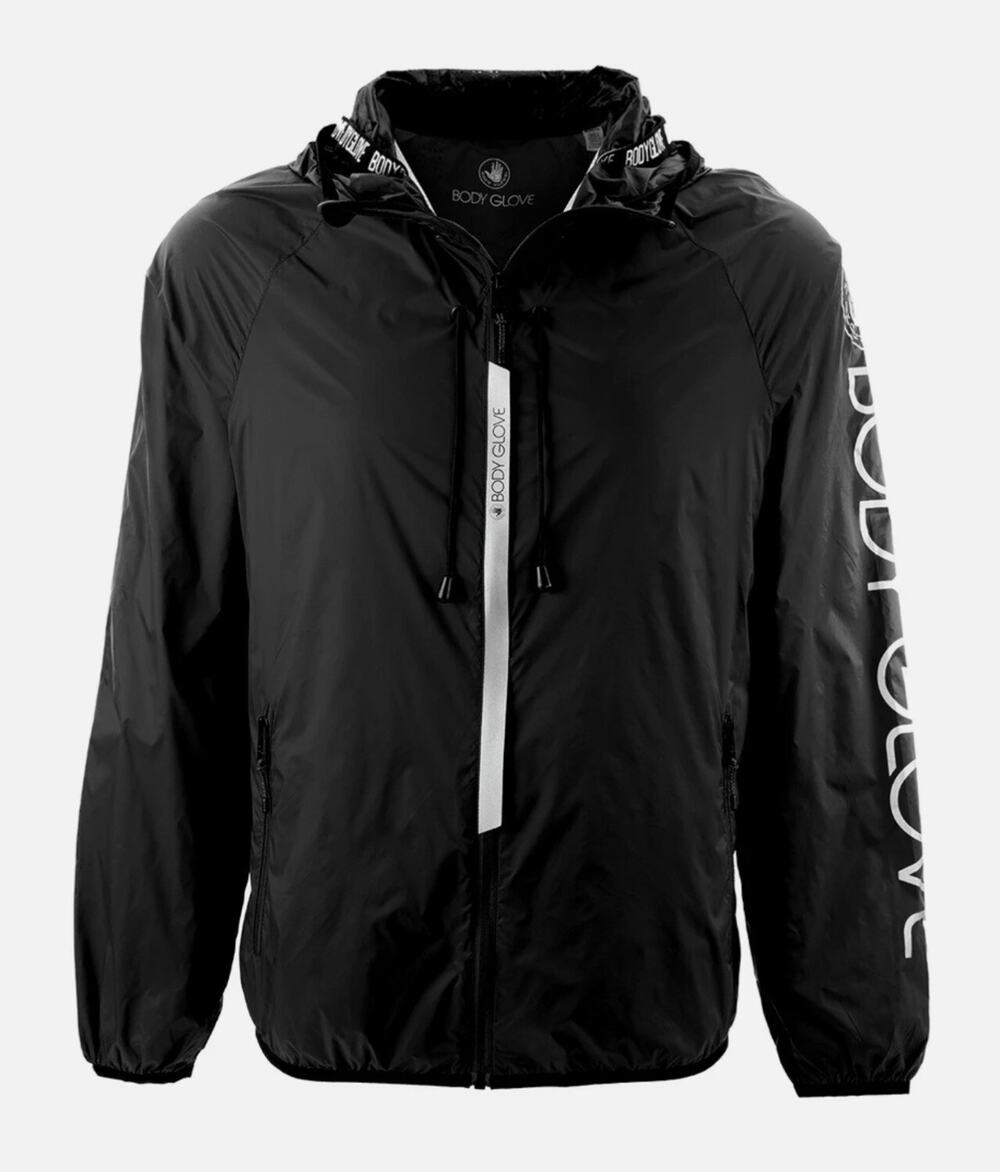 Body Glove Women's Lightweight Packable Rain Jacket Hooded Windbreaker Zip Up